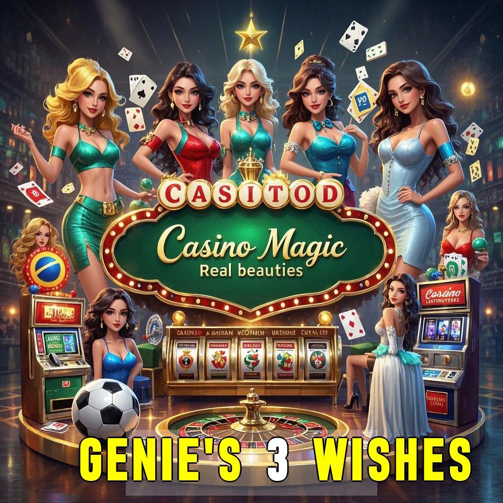 Genie's 3 Wishes-Game-Slots